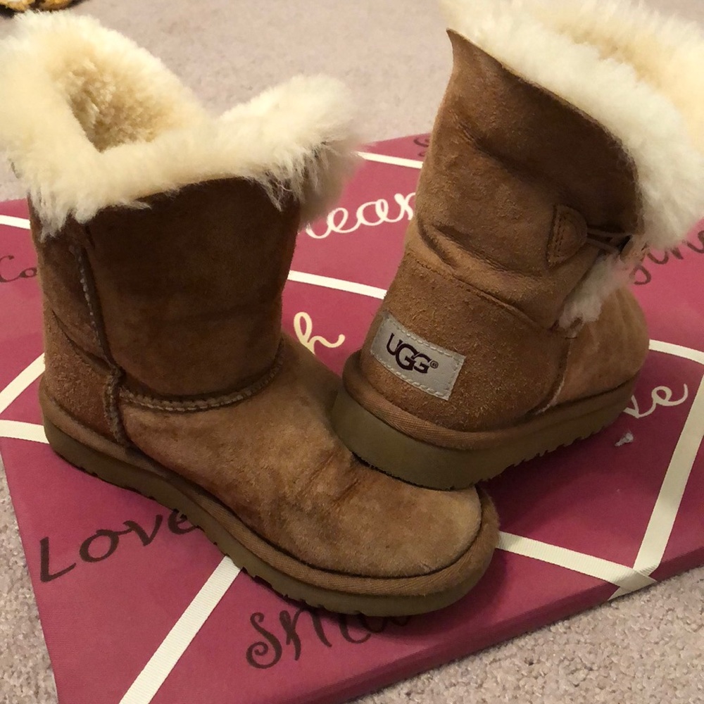 Children’s UGG boots.